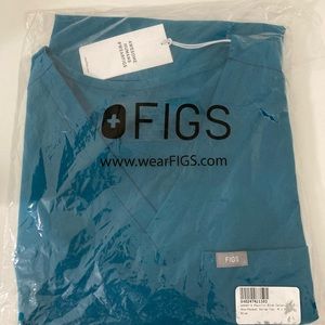 FIGS Scrub Pacific Blue Medium